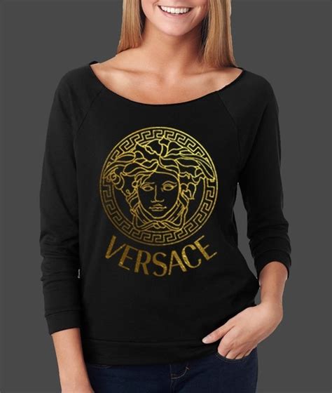 versace t shirts women's replica|versace long sleeve t shirt.